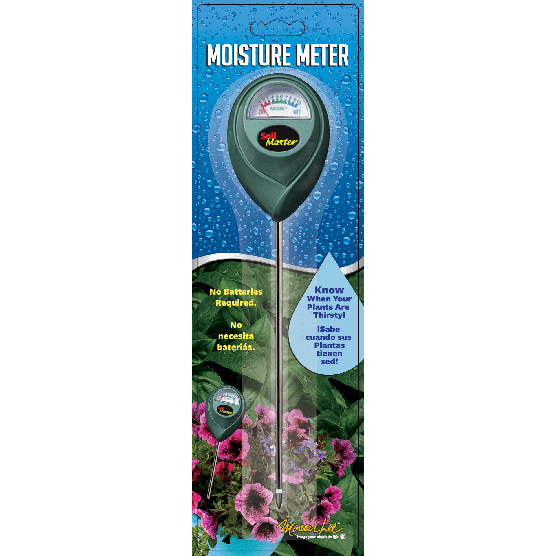 Front of Moisture Meter package